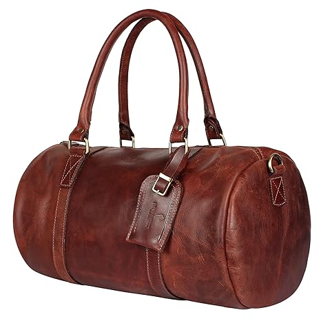 pure leather travel bags