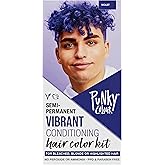 Punky Colour Violet Semi Permanent Hair Color Kit, 3.5 fl oz | Vegan Cruelty-Free Vibrant Formula Lasts 45+ Washes Conditioning for Blonde or Highlighted Hair