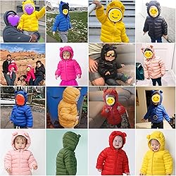 CECORC Winter Coats for Kids with Hoods Light