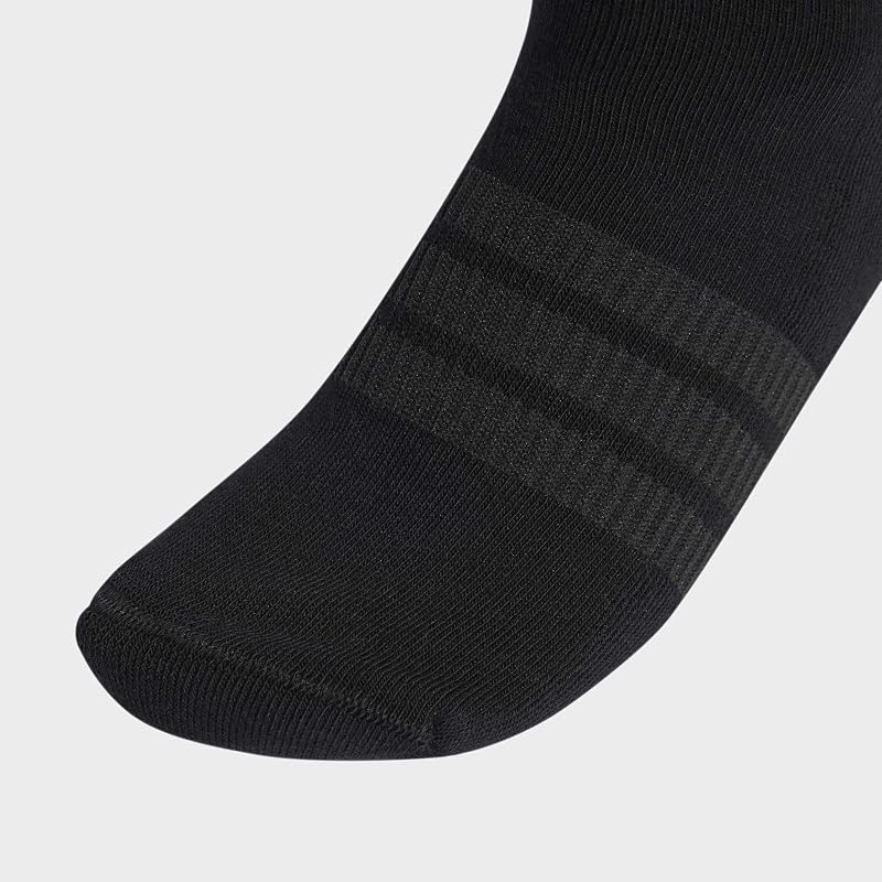 Mixte Cushioned Sportswear Crew Socks 3 Pair Pack, medium grey heather/white/black, 40-42