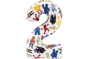 Toyland® 26" (66cm) Sesame Street™ Foil Balloon - Kids Party Balloons - Party Decoration, Air or Helium, Self Sealing (2)