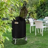 JIESUO 57CM BBQ Cover for Charcoal Kettle Premium Heavy Duty Waterproof view 7