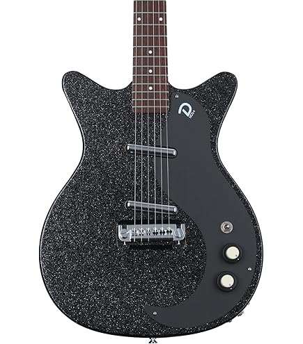 ギター Danelectro 59M NOS+ MOD Danelectro 59M Mod NOS+ Blue Metalflake Electric Guitar