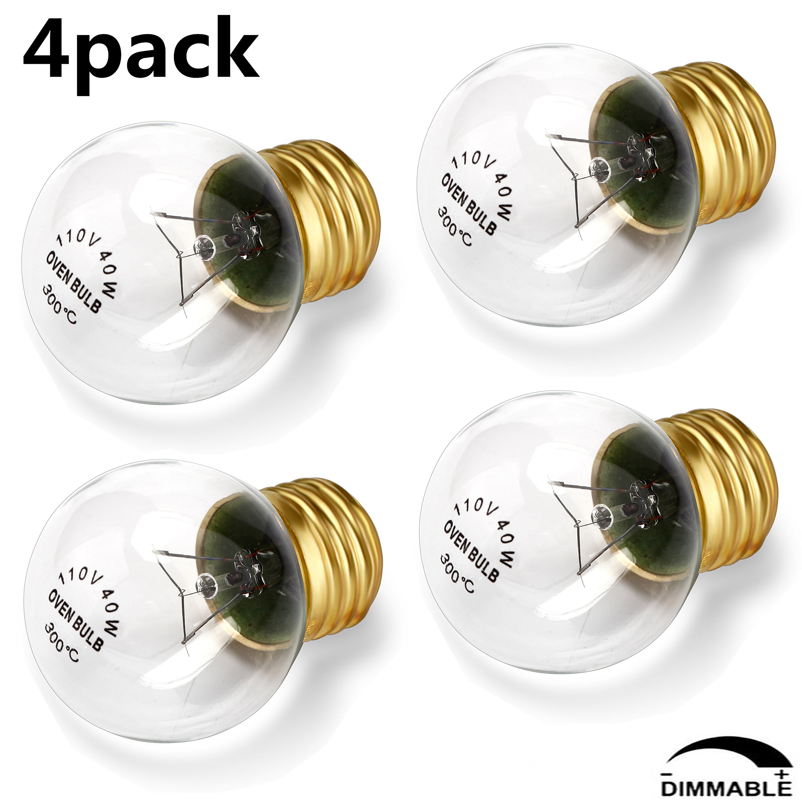 SooFoo Appliance Oven Refrigerator Bulbs, Appliance light bulb , High