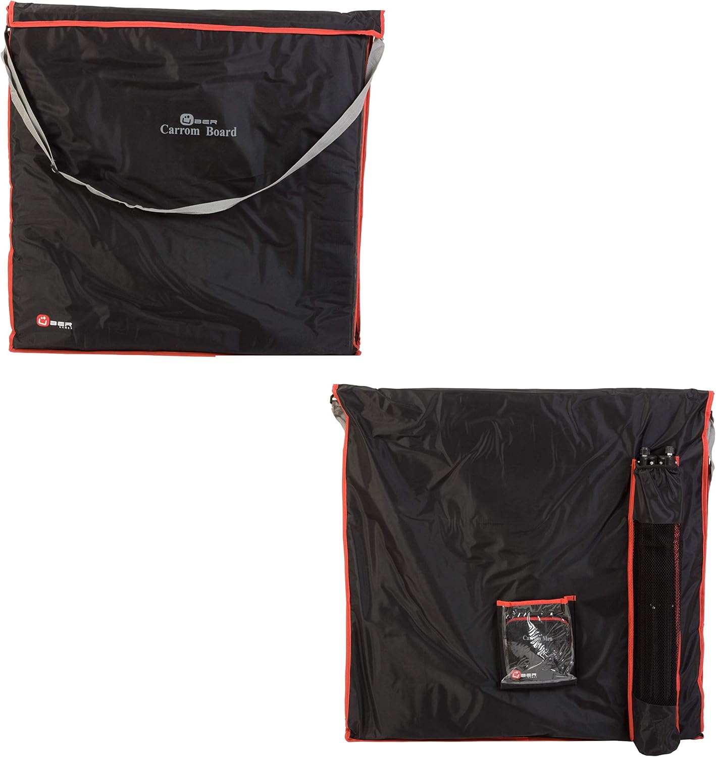 Uber Games, Padded Canvas Carrom Board Storage Carry Bag, Protects Your Boards and Allows Easy Transportation