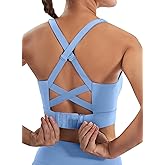 Ewedoos High Support Sports Bras for Women Adjustbale Supportive High Impact Sports Bra Push Up Workout Running Bras