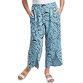 Royalty for Me Womens Royalty for Me Women’s Double Gauze Front Split Wide Leg Pants