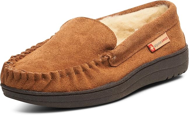 mens moccasin slippers amazon