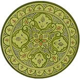 Ceramic Plates Moroccan Handmade Serving Wall Hanging Exquisite Colors Decorative 14 inches Diameter