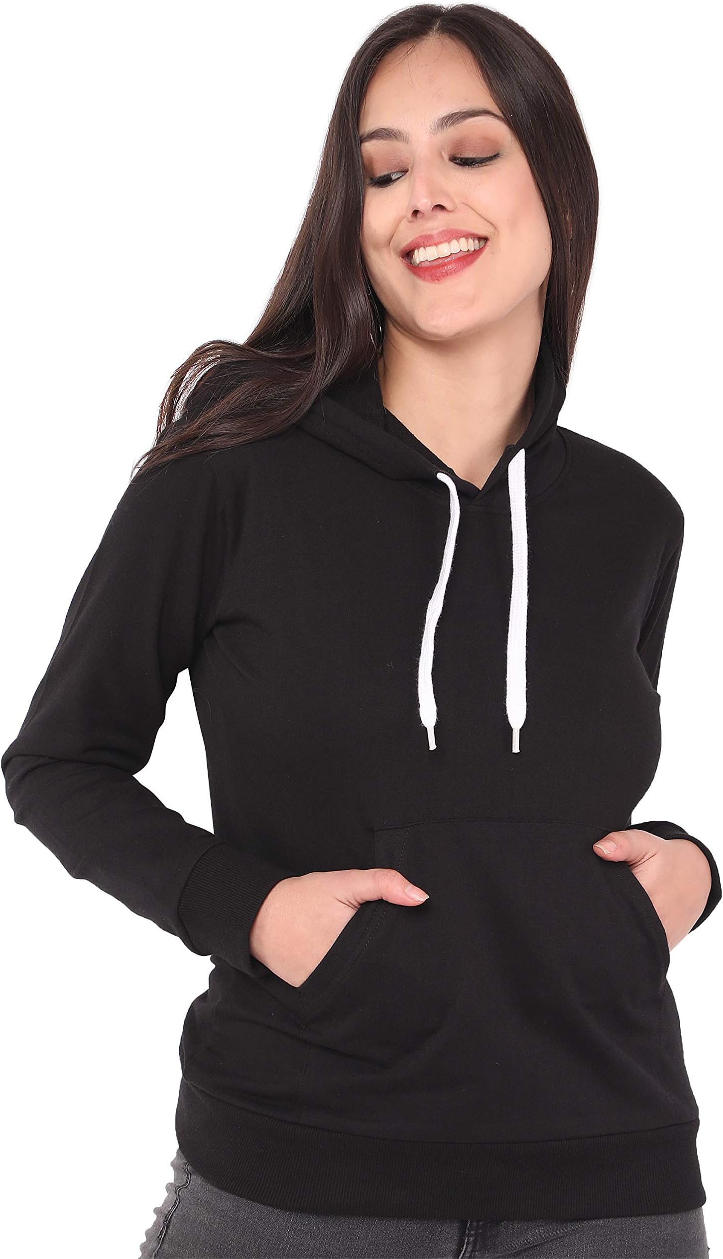 JUNEBERRY Women Hooded Sweatshirt