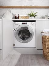 Hoover H-WASH HBWOS 69TAMCE-80 9Kg 1600rpm Integrated Washer White Chrome view 5