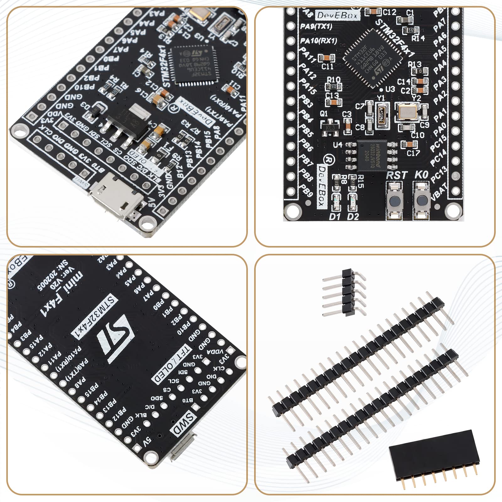 Microprocessor Hang Mua 000 EC Buying STM32F411 Development Board, STM32F411CE System Board ...