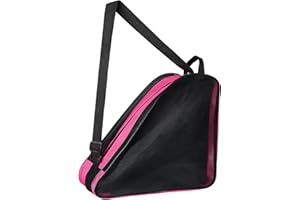 MXiiXM® Roller Skate Bag, Breathable Ice Skate Bags with Adjustable Shoulder Strap, Oxford Cloth Skating Shoes Storage Bag for Women Men Kid and Adults Roller Skate Accessories