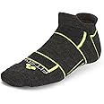 Fitsok ISW No-Show Technical Socks (3-Pack), Charcoal, Large