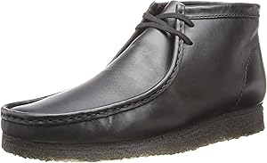 wallabee boot black suede