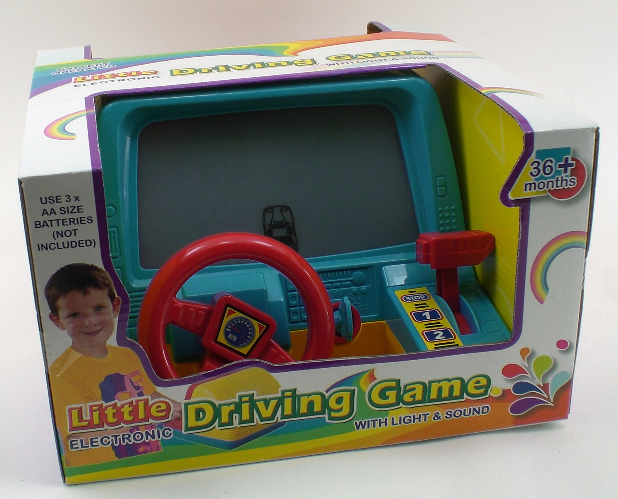 Hammond toys Toy Car Steering Wheel Driving Simulated Kids Driving Game