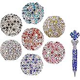 Beads for Pens 17mm Rhinestone Beaded Pens Beads Bling Glitter Beads Large Balls Crystal Pen Beads for DIY Pens Keychain Making Suppliers 7pcs