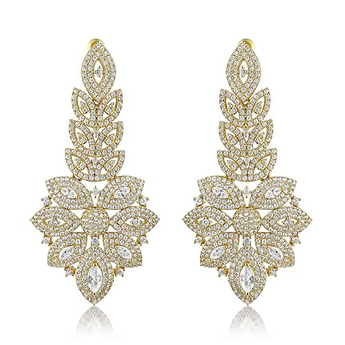 Charming Gold Floral |Earrings for women stylish|Earrings for girls