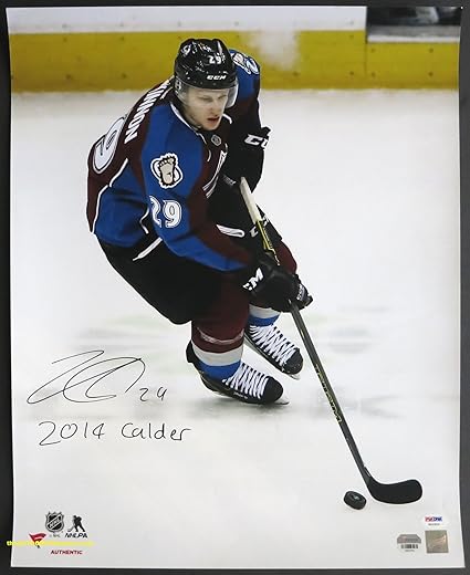 nathan mackinnon signed jersey