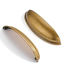CABDM 10 Pack 5" Drawer Pulls Antique Brass Cabinet