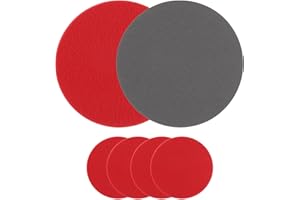 PATIKIL Bowling Sanding Pads, 6Pack P1500 Polishing Bowling Grits Kit Bowling Ball Surface Pads Bowling Shammy Seesaw Pad for
