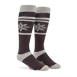 Volcom Men's Cave Sock Maroon Large/X-Large