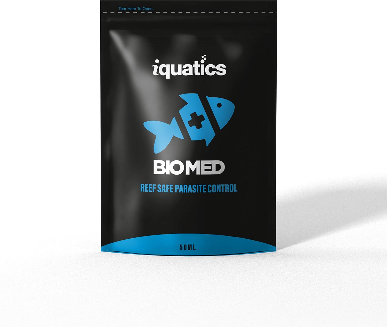 iQuatics Bio Medic Parasite Treatment Reef Safe Medic, Clear - Image 4