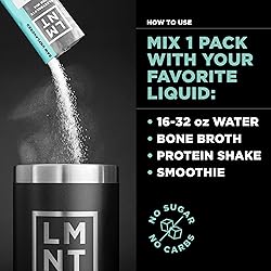 LMNT Zero Sugar Electrolytes - Raw Unflavored Salt