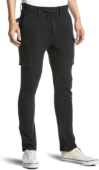 Amazon ナノ ユニバース Nano Universe チャンピオン別注スウェット カーゴ 99 ブラック S ロングパンツ 通販