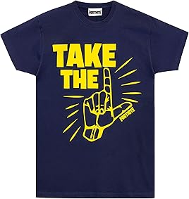 Fortnite Camiseta de Manga Corta para niños Take The L 