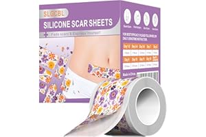 Silicone Scar Tape, Reusable Silicone Scar Sheets, Medical Grade Scar Tape for Surgical Scars, Wrinkle, C-Section, Tummy Tuck
