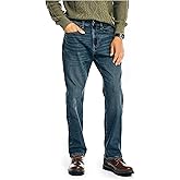 Nautica Jeans Men's Straight Light Cross Hatch Jean