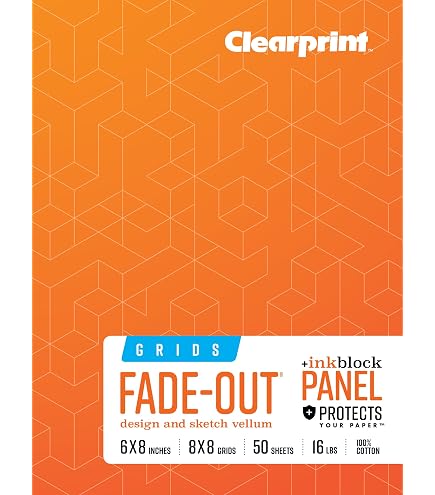 Drafting Paper Clearprint 1000H Vellum Roll 36x5 Yard - 10x10 Grid ...