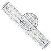 Advanced Pilot Products Rotating Aviation Plotter - Precise Navigation Tool for Student Pilots - Ideal for FAA Exam &amp; Flight Training - Durable, Lightweight - Fast Course Plotting &amp; Wind Correction