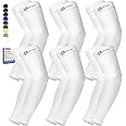 BHYTAKI Cooling Compression Arm Sleeves for Men Women,UPF50 UV Sun Protection Sleeves for Work Sport Tattoo Cover Up