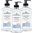 J.R. Watkins Gel Hand Soap With Dispenser, Moisturizing Hand Wash, All Natural, Alcohol-Free, Cruelty-Free, USA Made, Ocean B