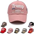 Trump 2024 Hat MAGA Hat Embroidered Take America Back Donald Trump Slogan USA Adjustable Baseball Cap for Woman Men