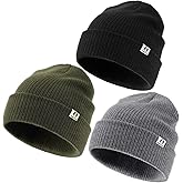 FURTALK 3 Pack Toddler Beanie Baby Boys Girls Winter Hat Kids Warm Knit Caps