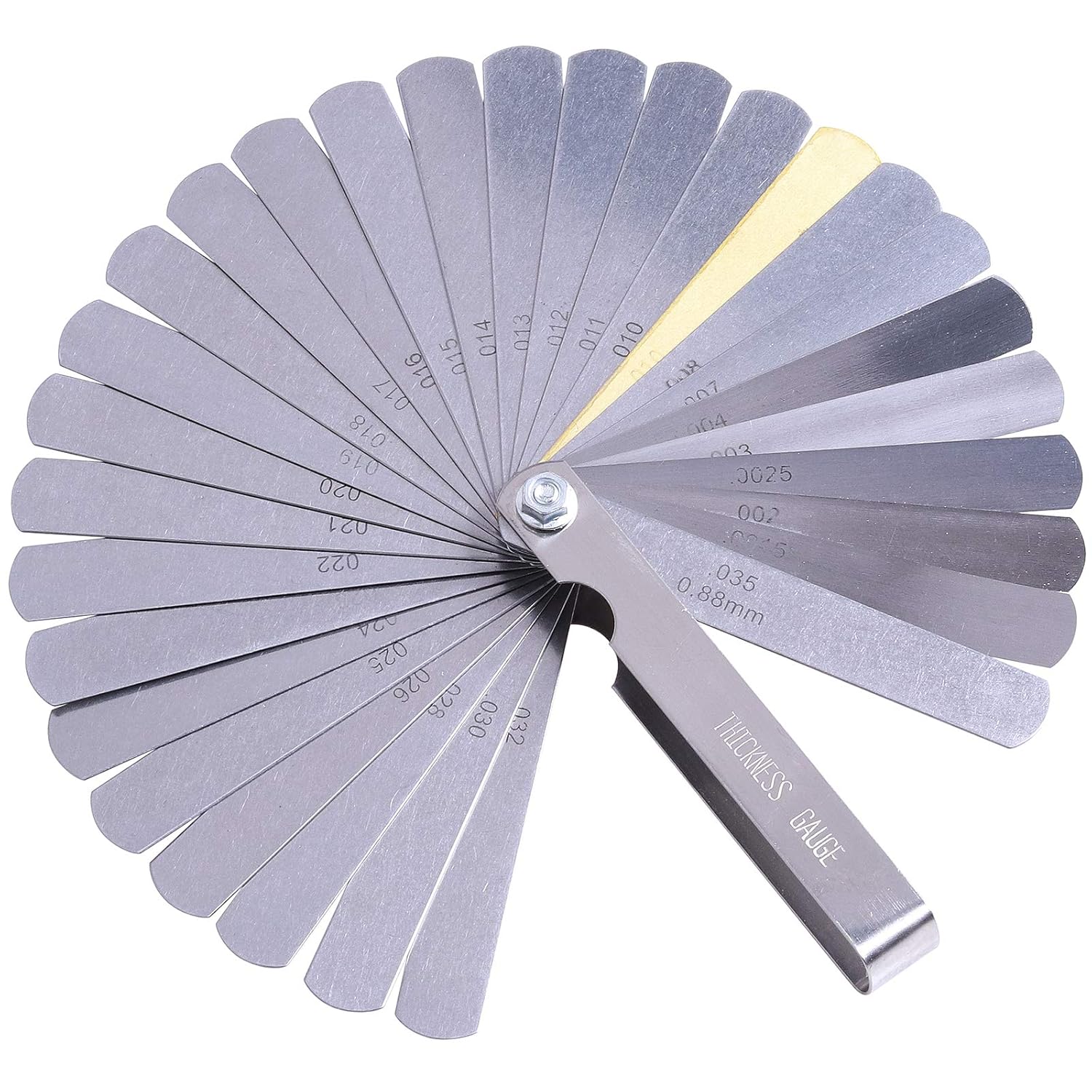 Feeler Kinstecks Gauge Width Gap Measuring for Imperial and Metric