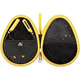 FBLFOBELI Hard Carrying Case Compatible with DEWALT Wireless Bluetooth Neckband Headphones, 2-in-1 Neckband Bluetooth Headphones w/Built-In Speakers (Not Fit DEWALT Jobsite Pro Max Model)