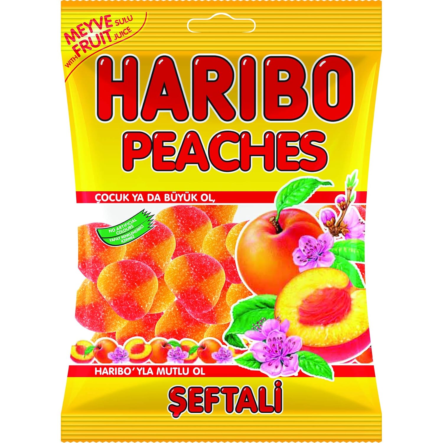 Haribo peaches 200g (8691216024564)