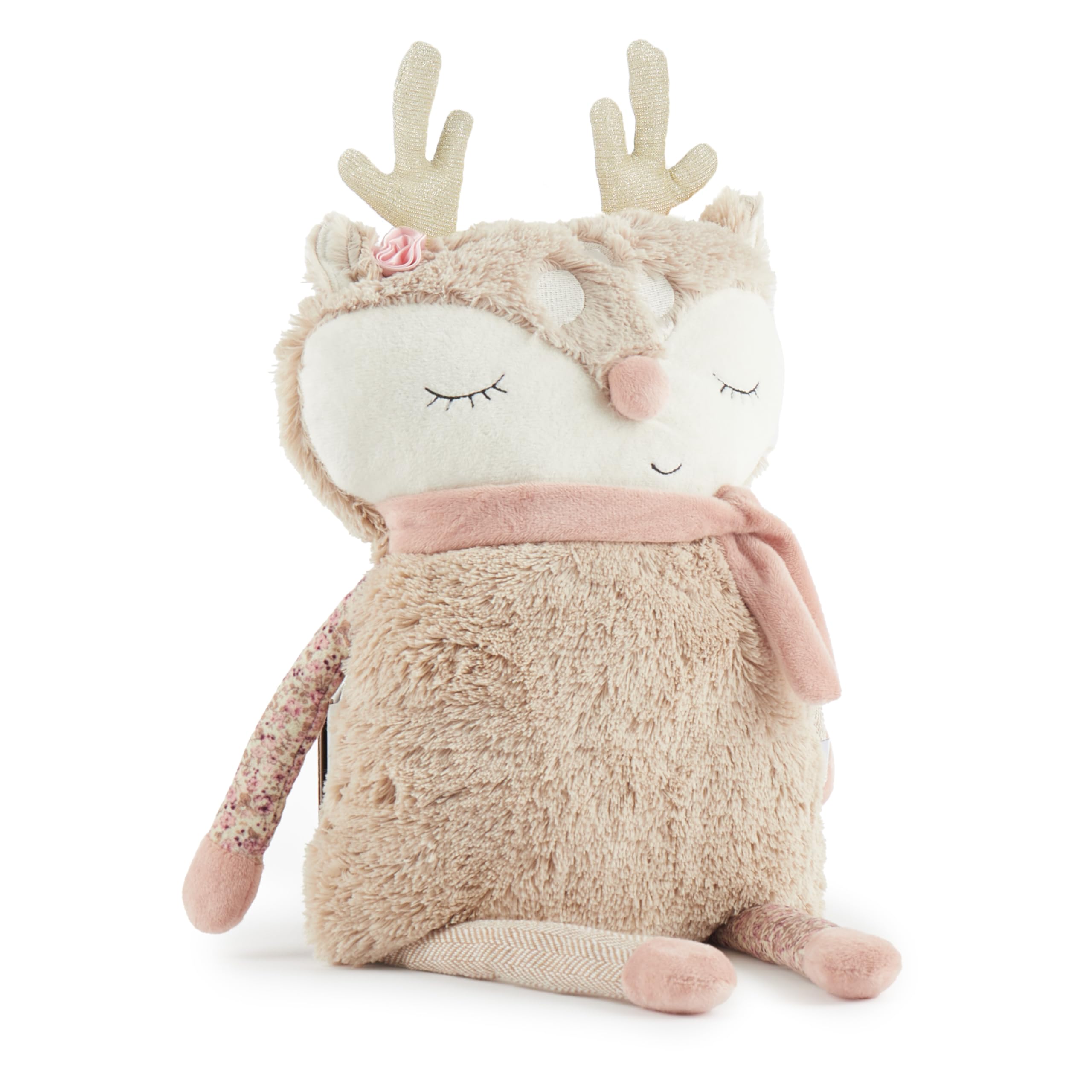 BIECO Plush Deer Baby Toy Approx. 55 cm Cute Baby Cuddly Toy Baby Sleep Aid