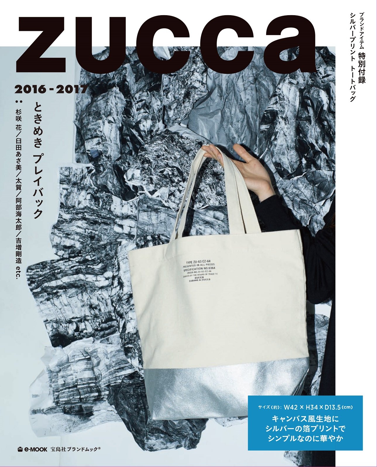 Zucca 16 17 E Mook 宝島社ブランドムック 本 通販 Amazon