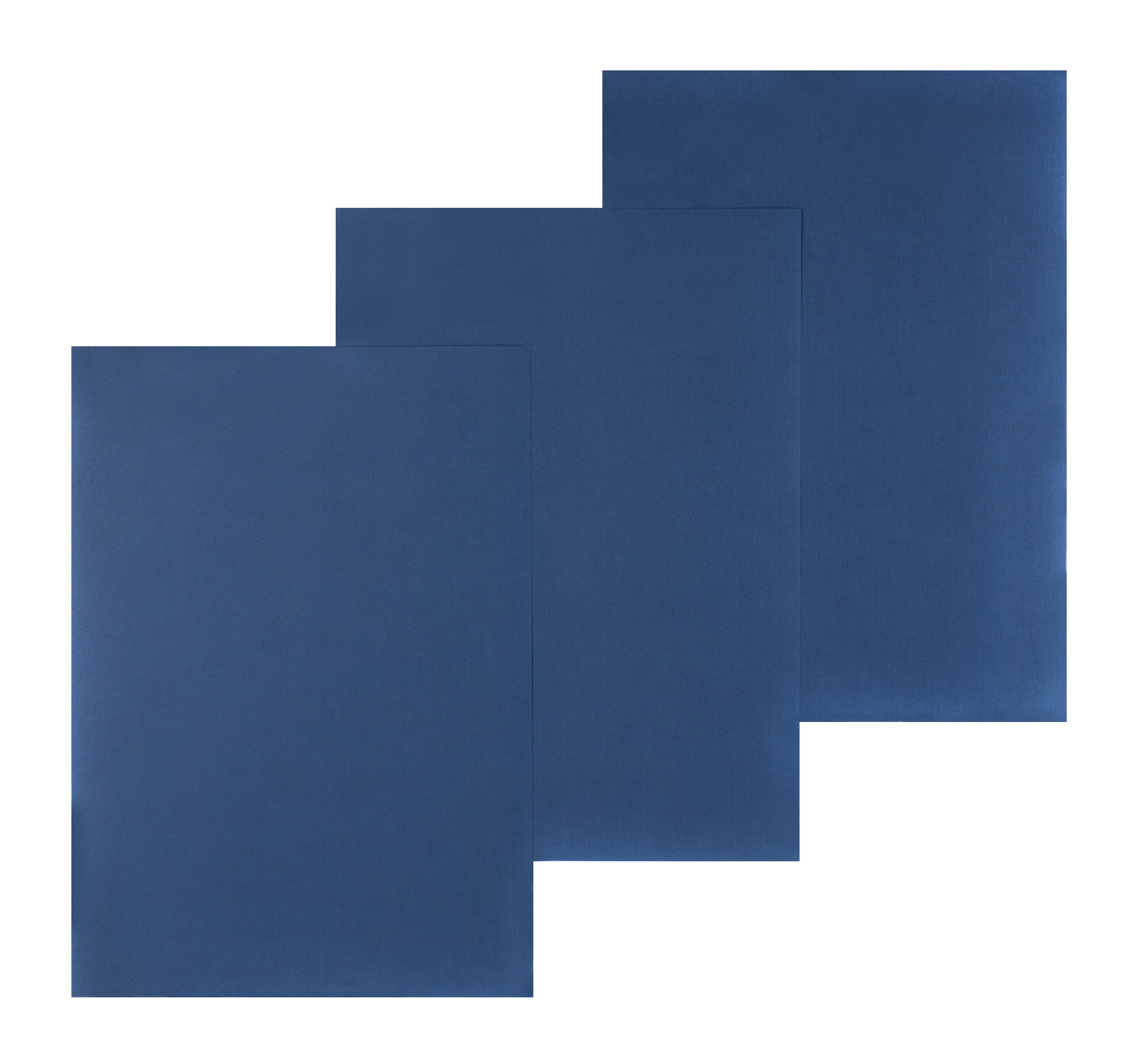 PAVO Premium A4 Linen Textured Cover - Blue (Pack of 100)