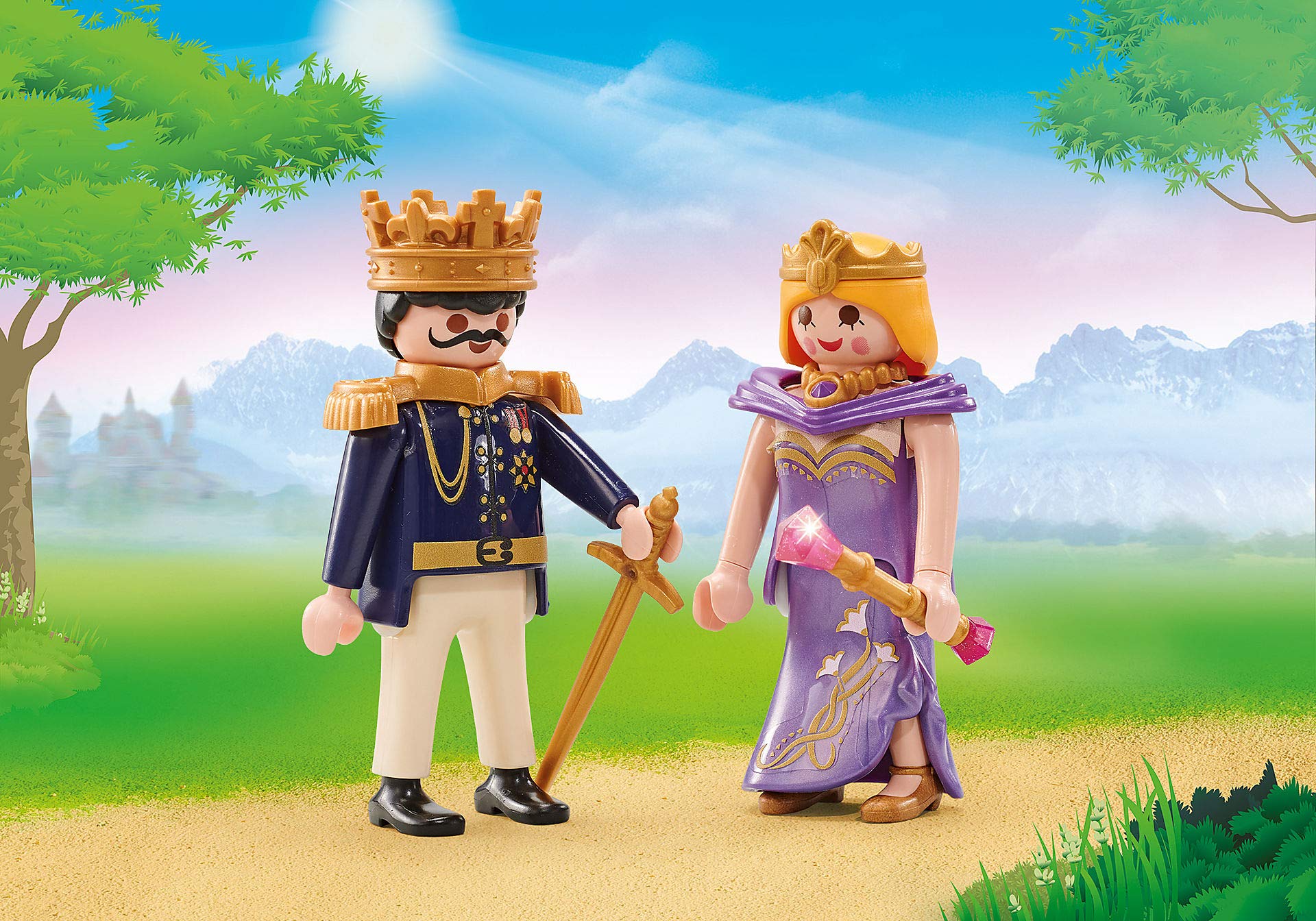 Playmobil King and Queen 9876 - delivered in a plastic bag (without a carton box)