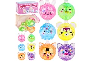 6 Pack Sensory Stress Balls Set, Fidget Toys for Kids & Adults, Squishy Sensory for Autism, Autism Toy Stress Relief Toys, St