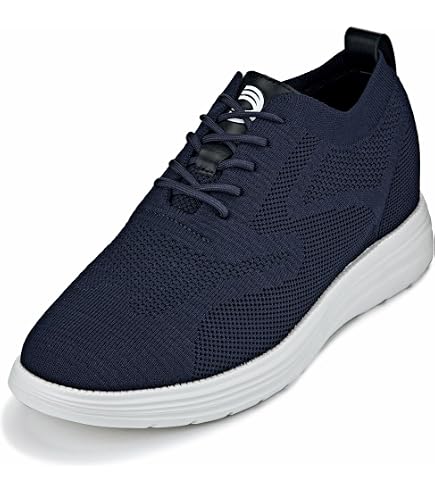 Calto elevator shoes Blue invisible height Increase 3.3” K8712 Boots Men’s US 7 Calto elevator shoes Blue invisible height Increase 3.3  main image 2