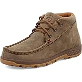 Twisted X Women's Chukka Driving Moc, Moc Toe with CellStretch, Bomber, 5.5 M