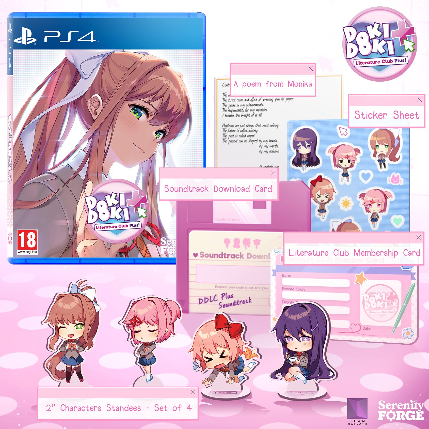 Doki Doki Literature Club Plus (PS4)