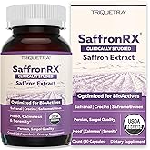 Organic Saffron Extract: Optimized Extract with Safromotivines, Safranal, and Crocins – Clinically Studied | Premium Persian Sargol Quality | Supports Mood, Calmness, and Relaxation – 30 Servings